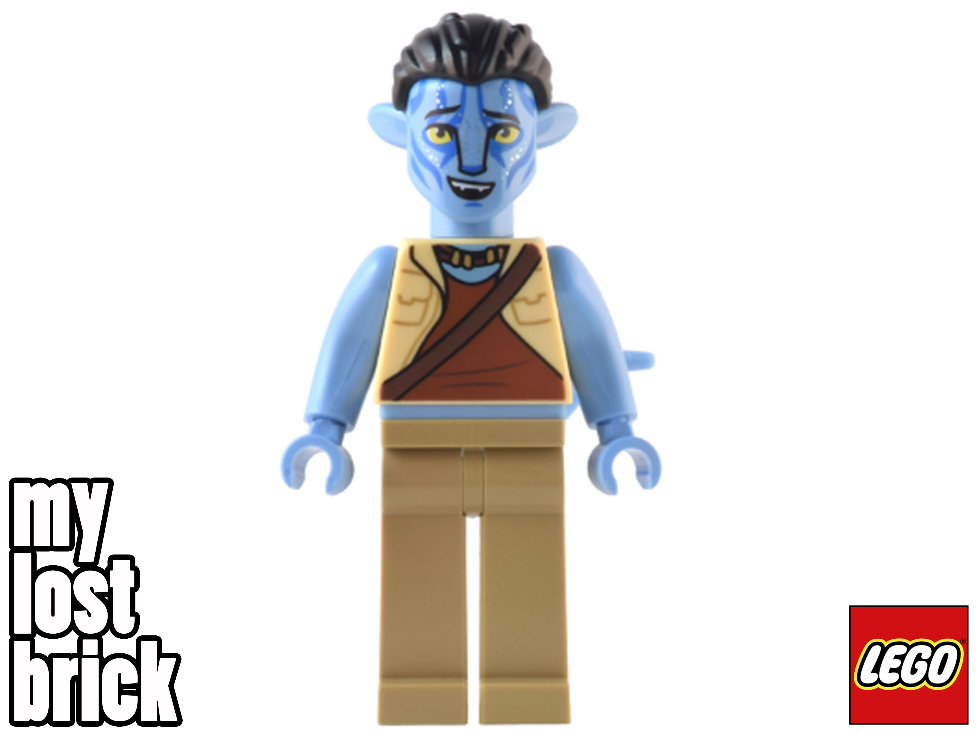 LEGO Avatar - Norm Spellman (Na'vi) Minifigura del set 75573 (avt009) - NUEVO - Imagen 2 de 7