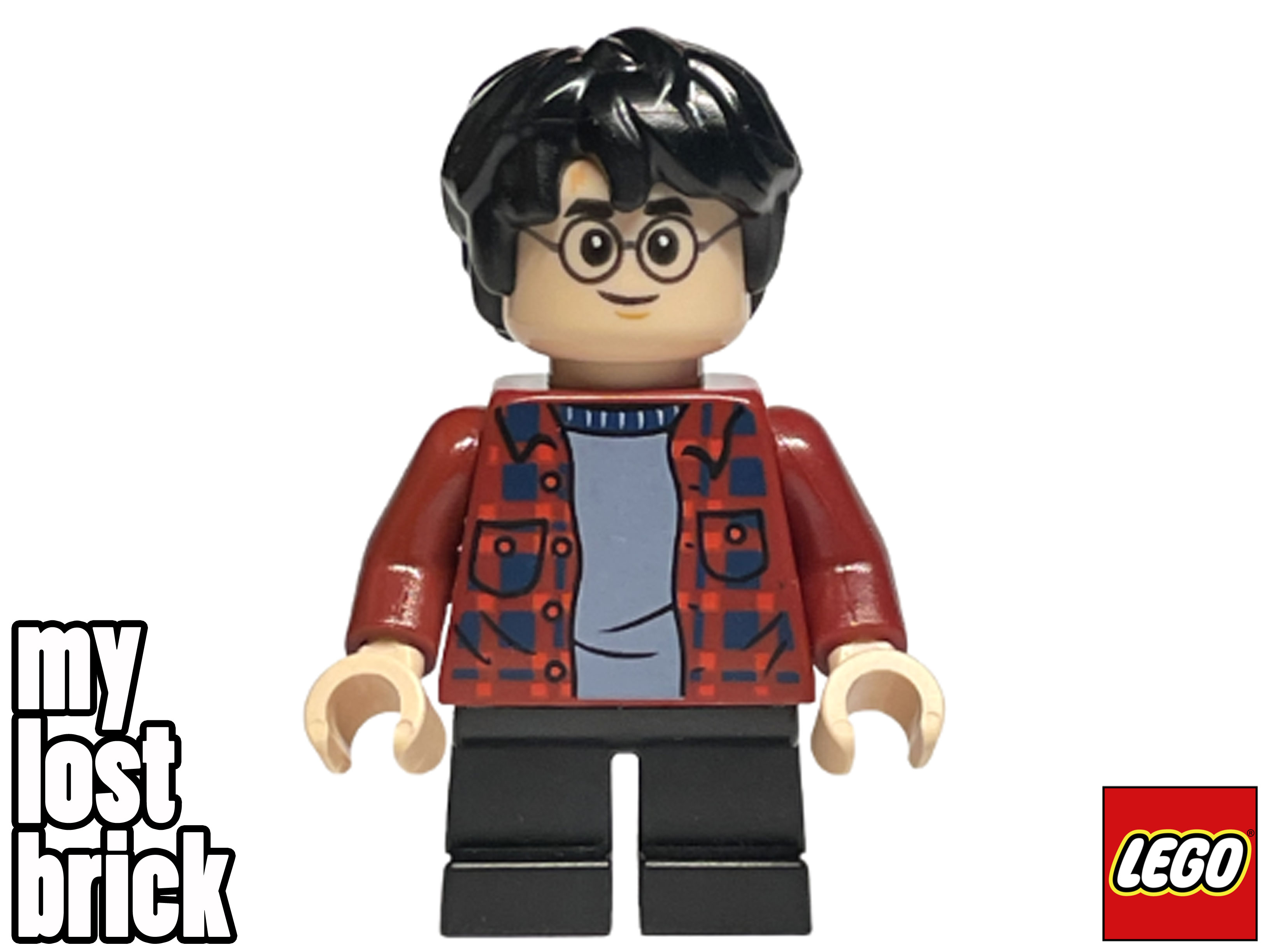 LEGO Harry Potter Minifigure Dark Red Flannel Shirt from set 75968 (hp233) - NEW - Picture 2 of 6