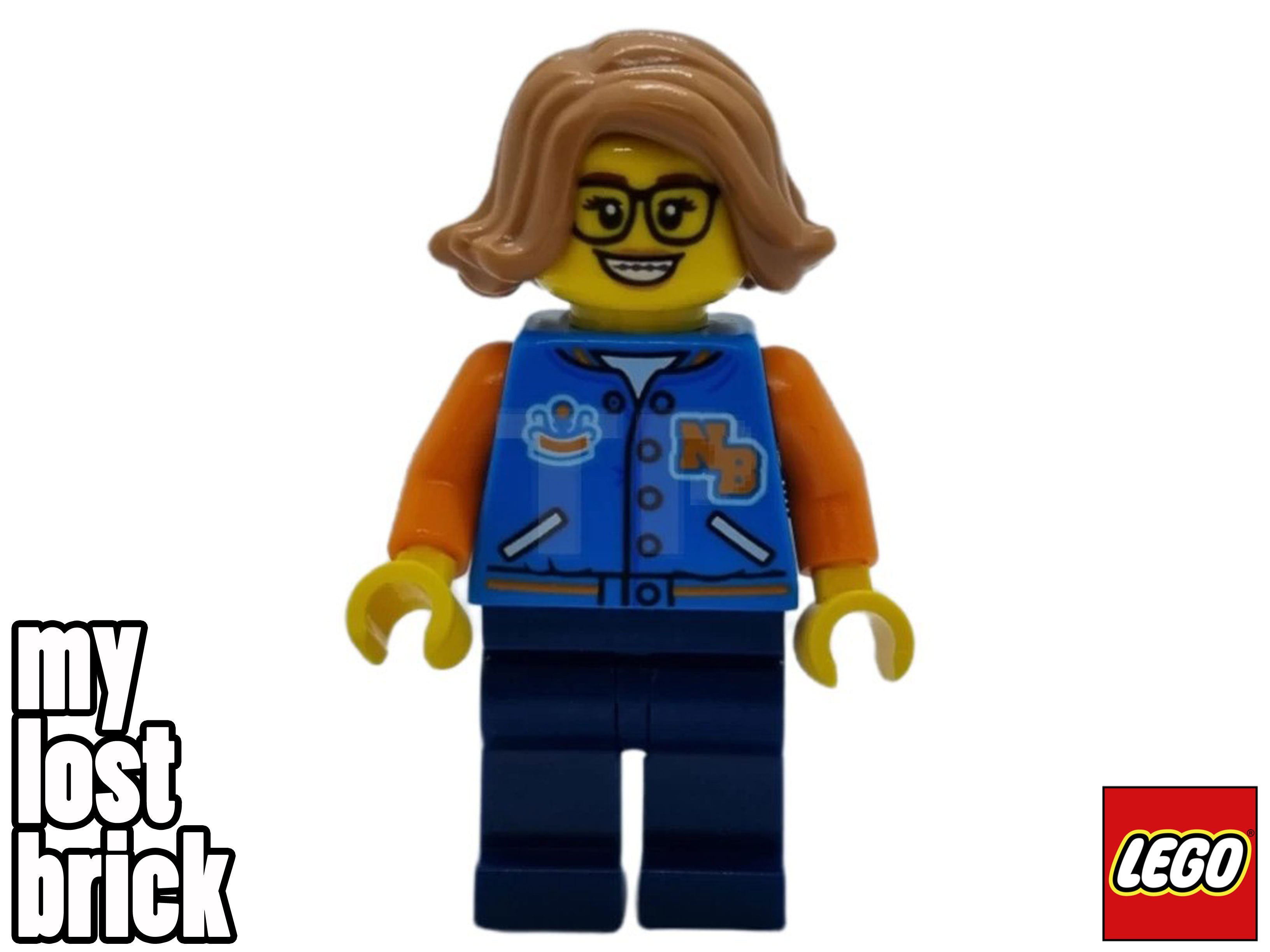 LEGO Hidden Side - Paola Minifigur Sportjacke aus Set 70425 (hs023) - NEU - Bild 2 von 6