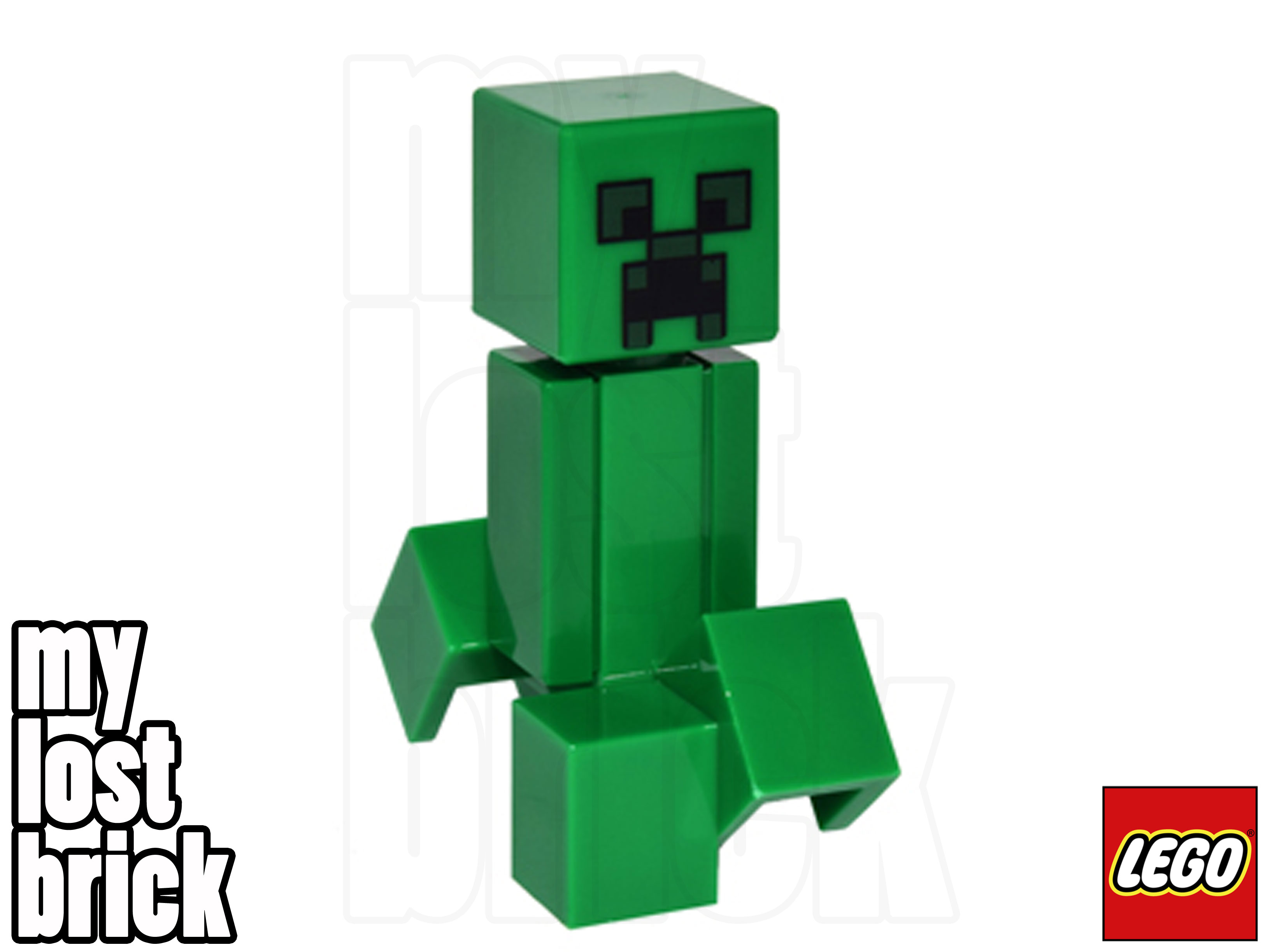LEGO Minecraft - Creeper Minifigure from set 21115 (min012) -NEW- - Picture 4 of 7