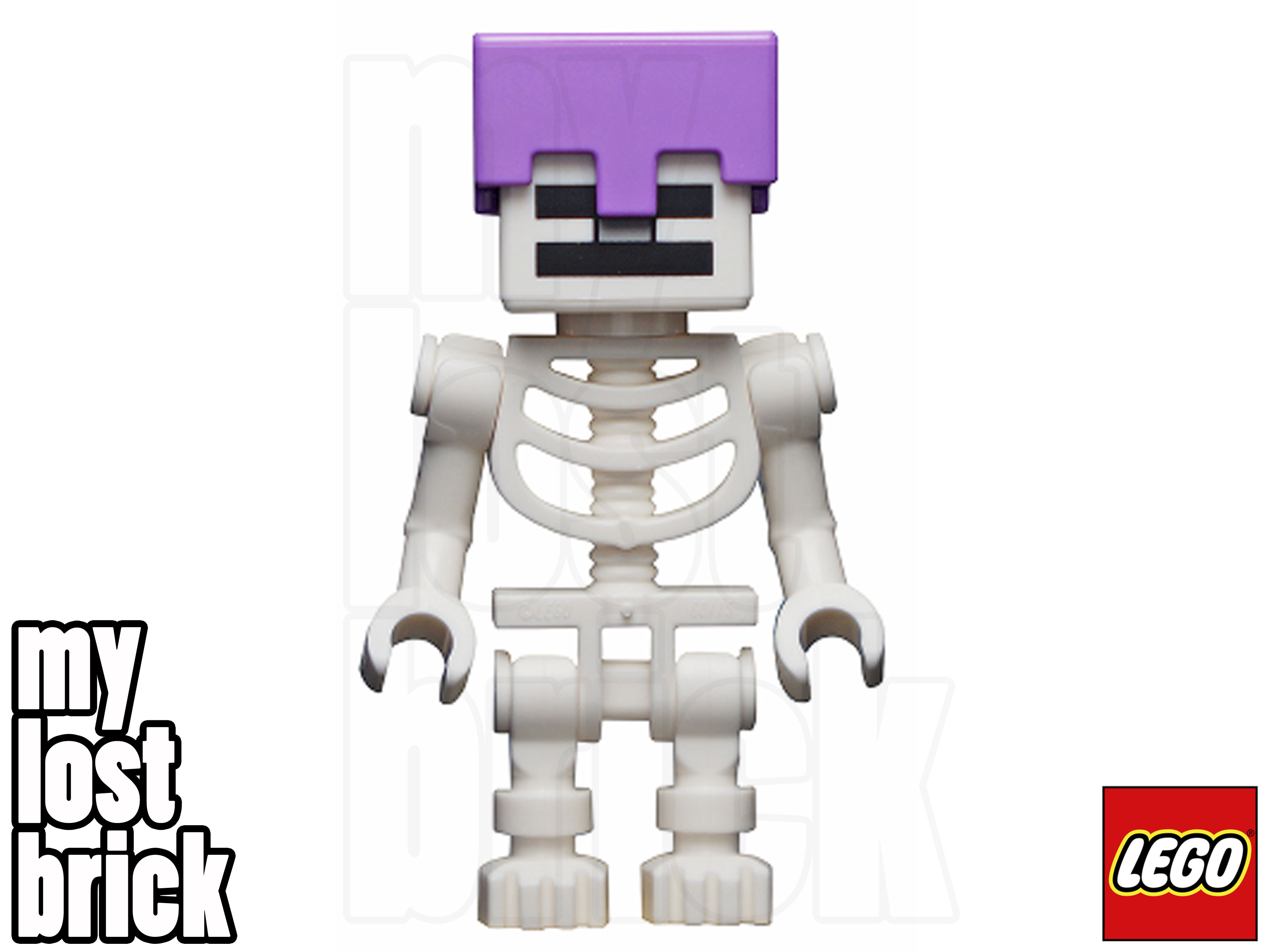 Lego Minifigure Lego Minecraft Set 21146 LEGO Minecraft Skeleton - Main Image